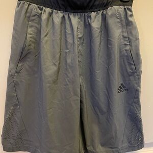 Adidas Men's Grey Sports Shorts